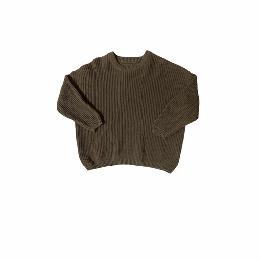 Olive Chunky Knit